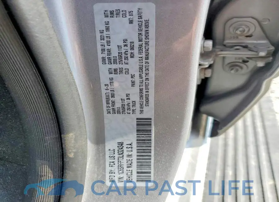 1C6SRFPT3LN324348# 12