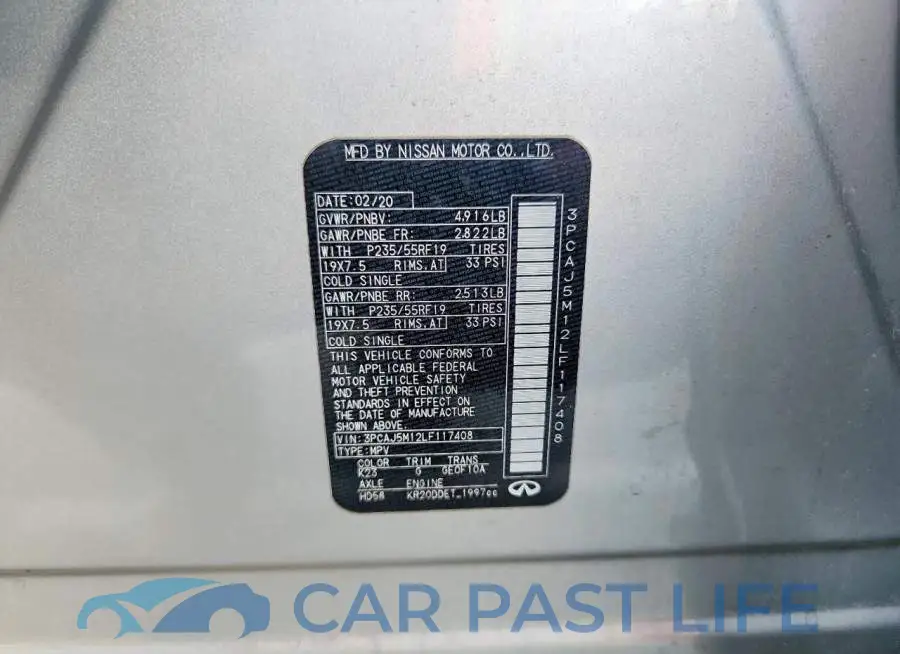 3PCAJ5M12LF117408# 12