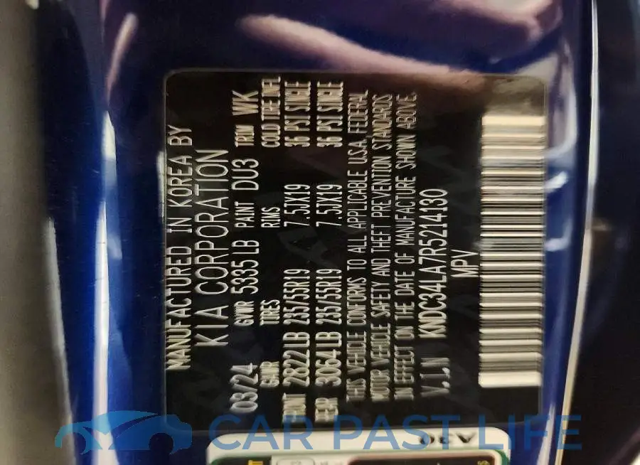KNDC34LA7R5214130# 12