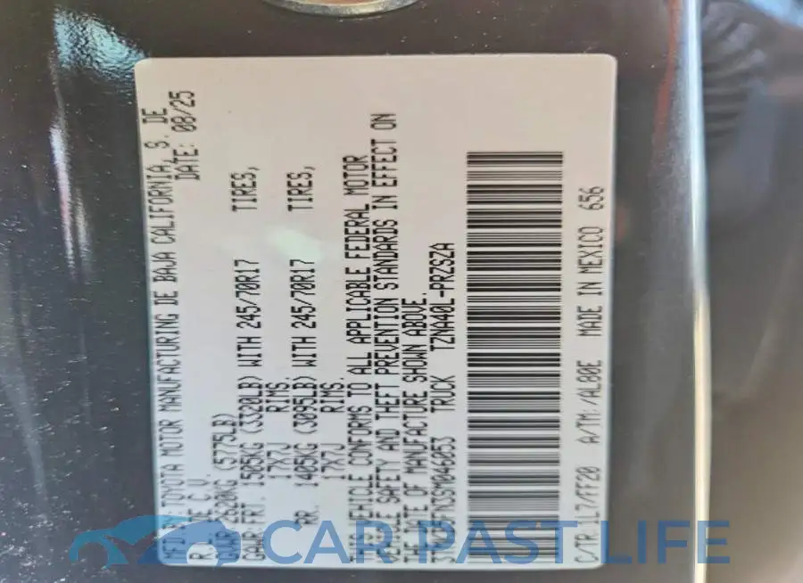 3TMKB5FN3SM046053# 12