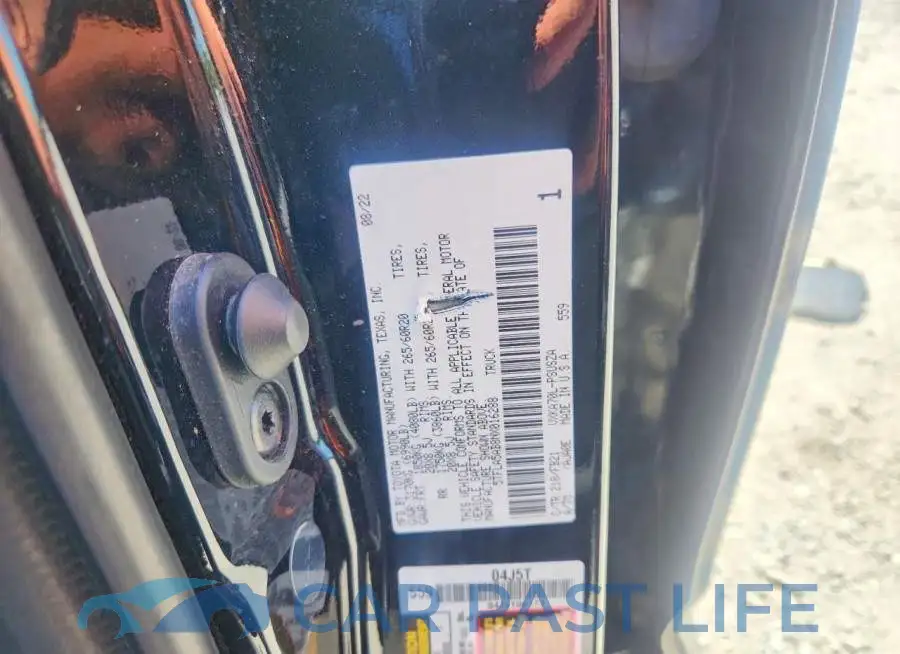 5TFLA5AB8NX016288# 12
