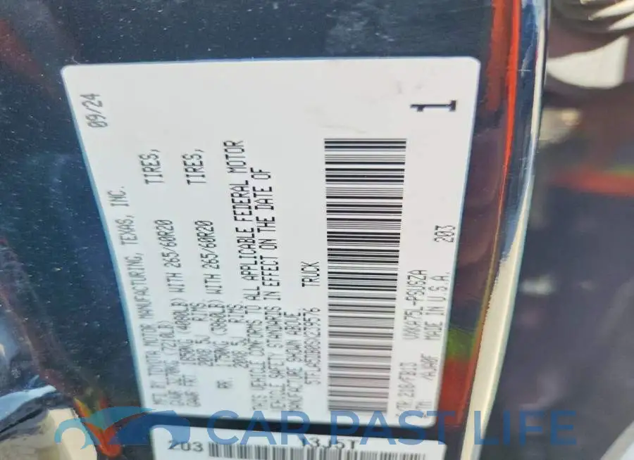 5TFLA5DB0SX239576# 12