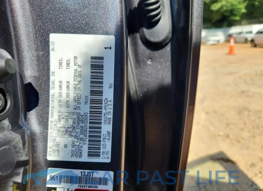 5TFLA5DB2SX328243# 12