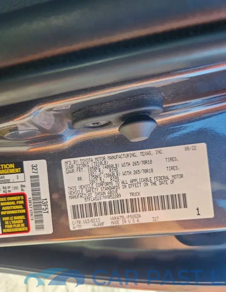 5TFLA5DB7NX052209# 13
