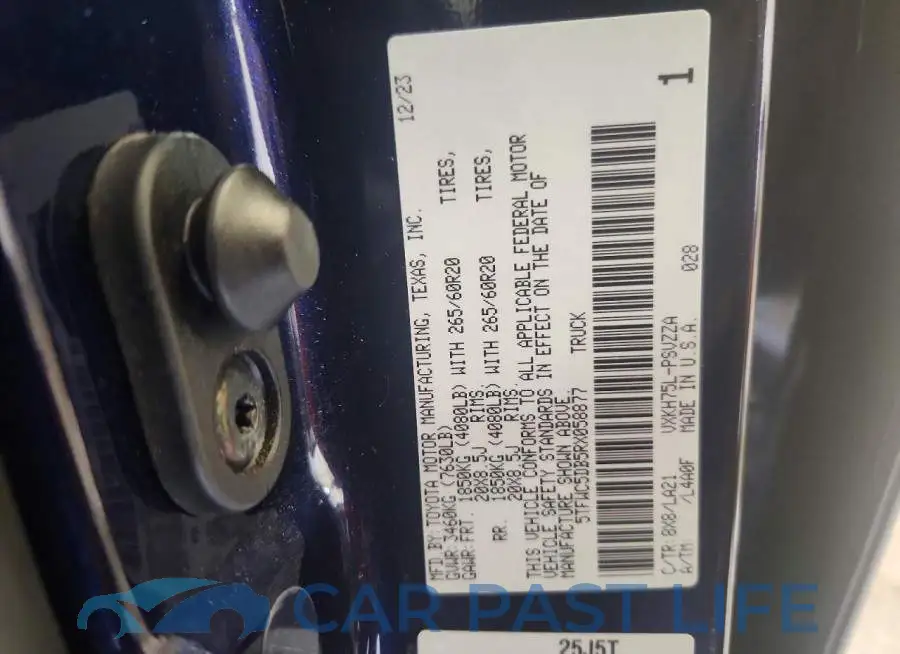 5TFWC5DB5RX058877# 13