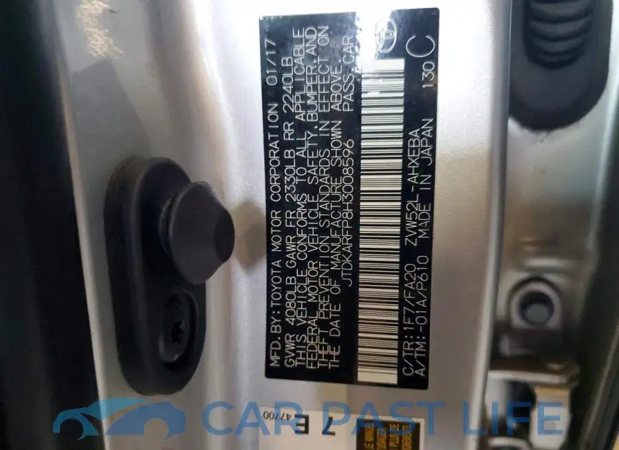 JTDKARFP8H3008596# 13