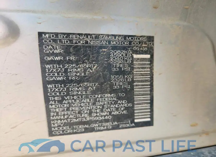 KNMAT2MT3JP593440# 14