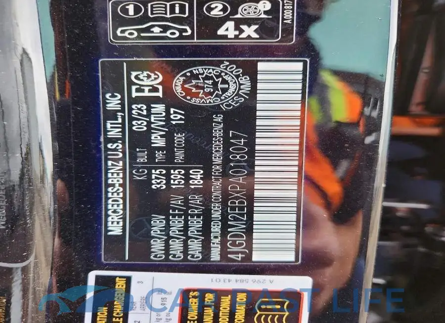 4JGDM2EBXPA018047# 14