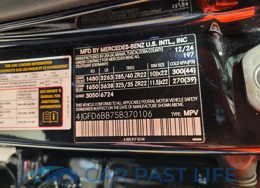 4JGFD6BB7SB370106# 14
