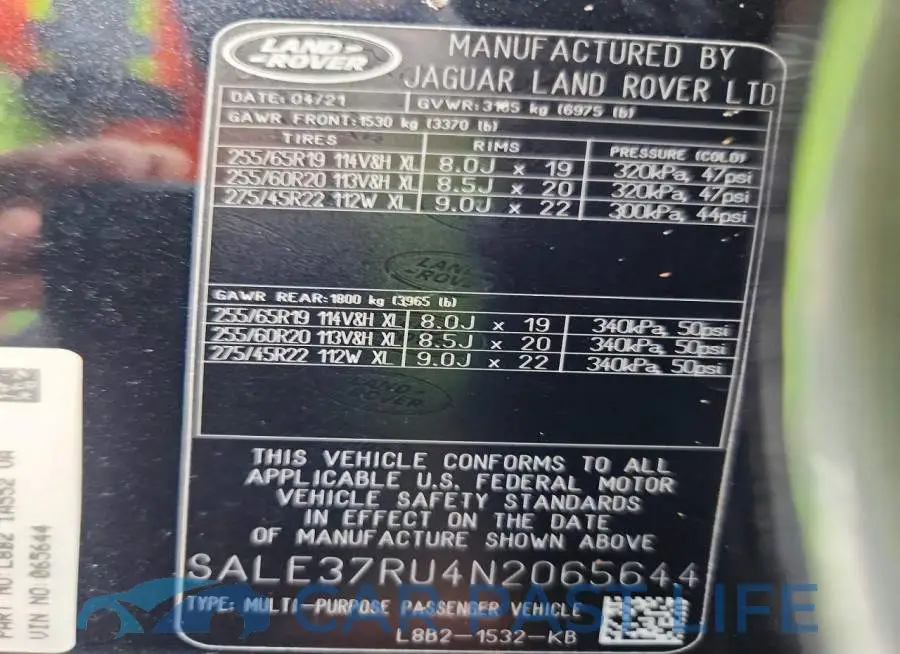 SALE37RU4N2065644# 13