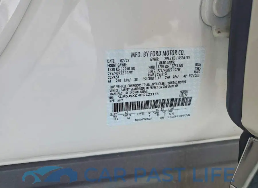 5LM5J9XC4PGL23176# 13