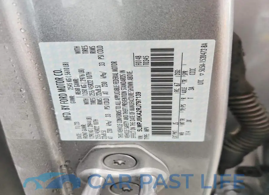 5LMPJ8KA2RJ797139# 14