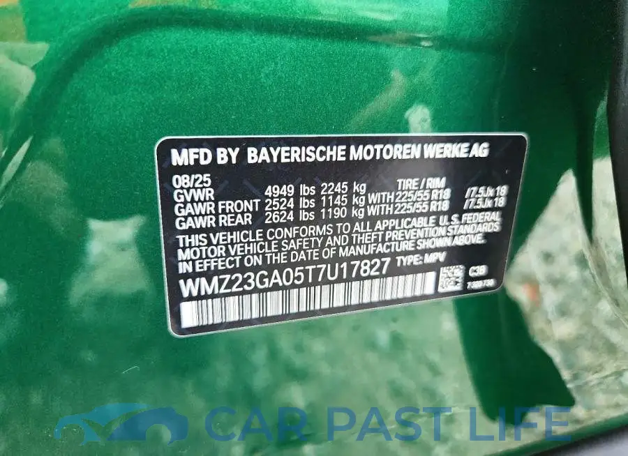 WMZ23GA05T7U17827# 13