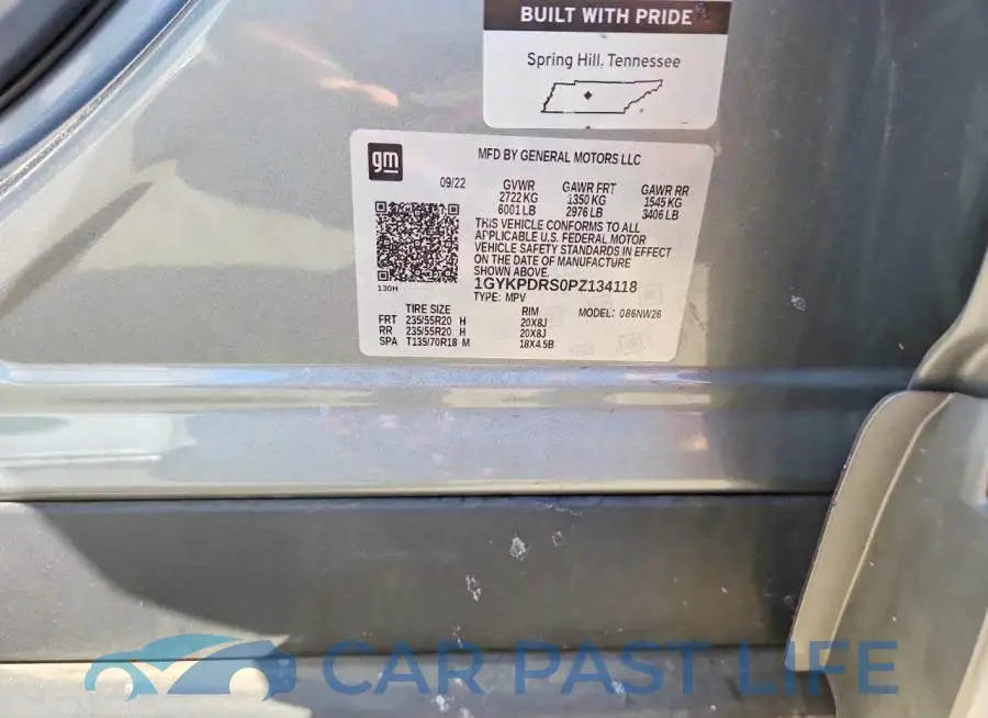 1GYKPDRS0PZ134118# 12