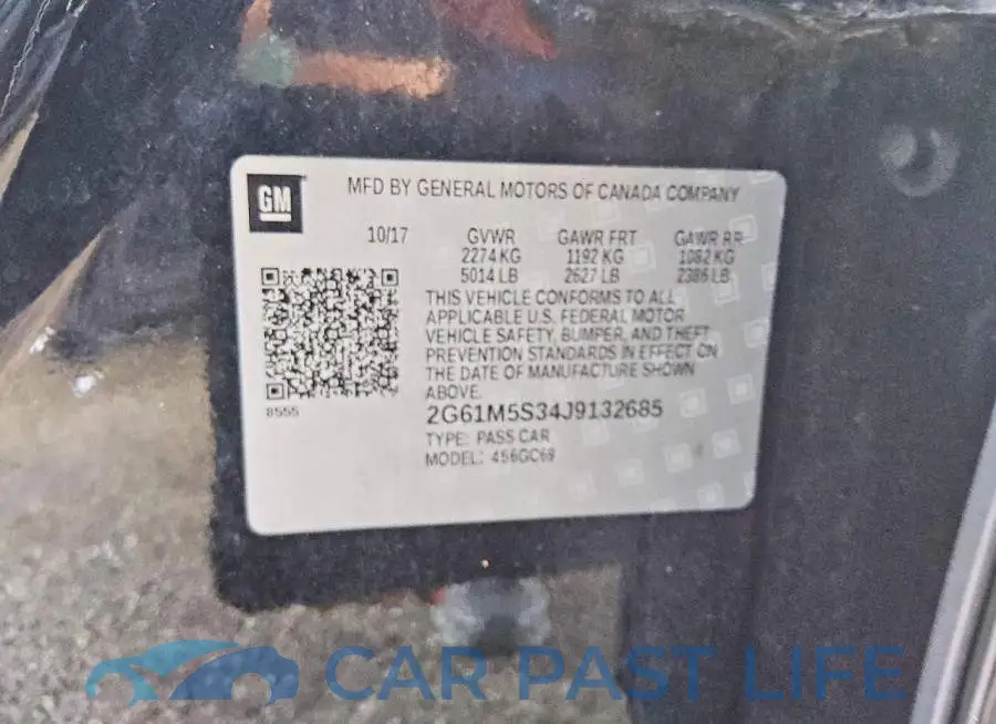 2G61M5S34J9132685# 12