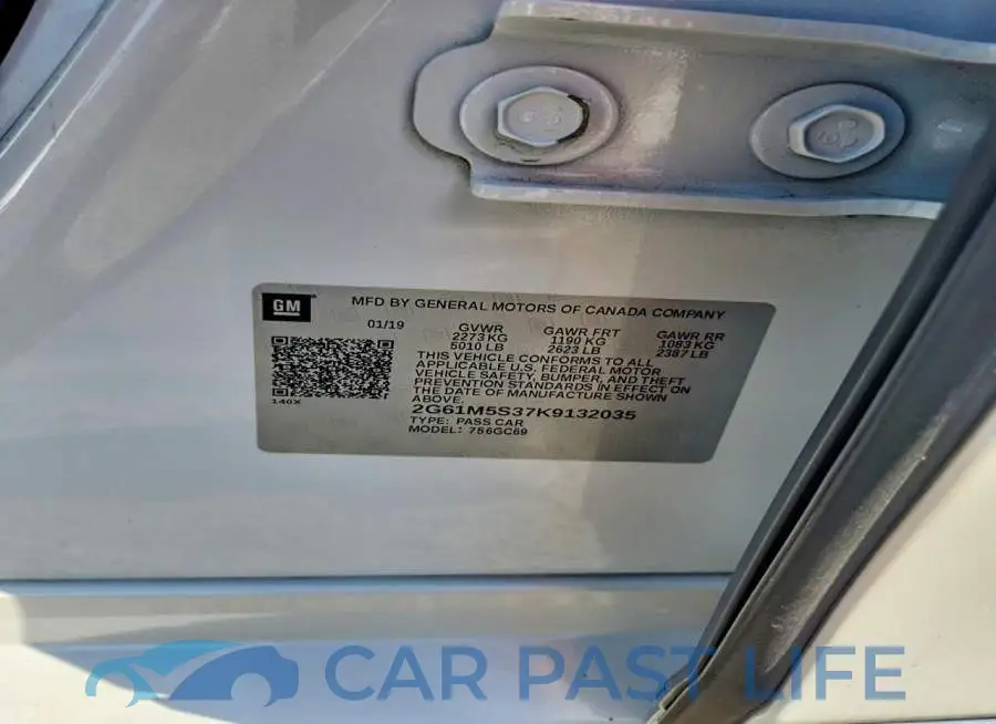 2G61M5S37K9132035# 12