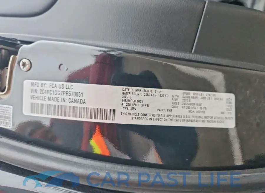 2C4RC1GG7PR570861# 13