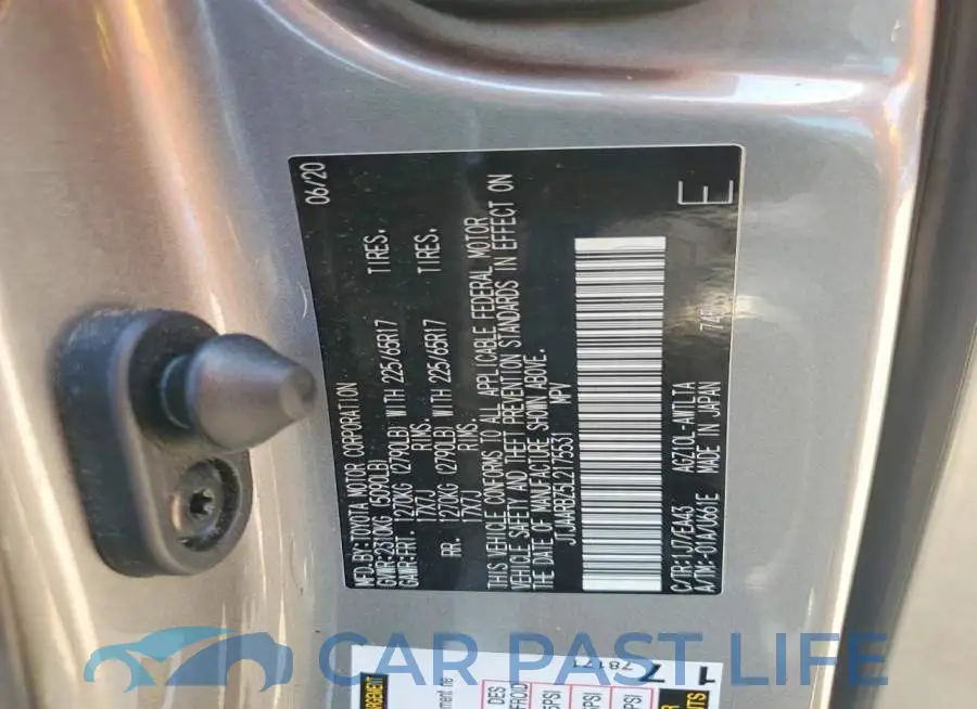 JTJAARBZ5L2175531# 13