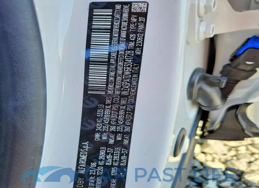ZASPATDW6R3041728# 14