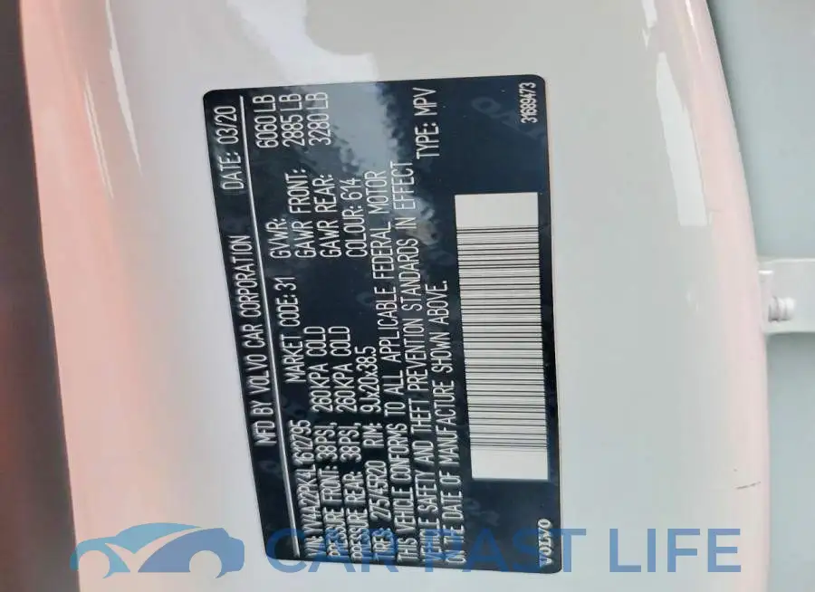 YV4A22PK4L1612795# 13