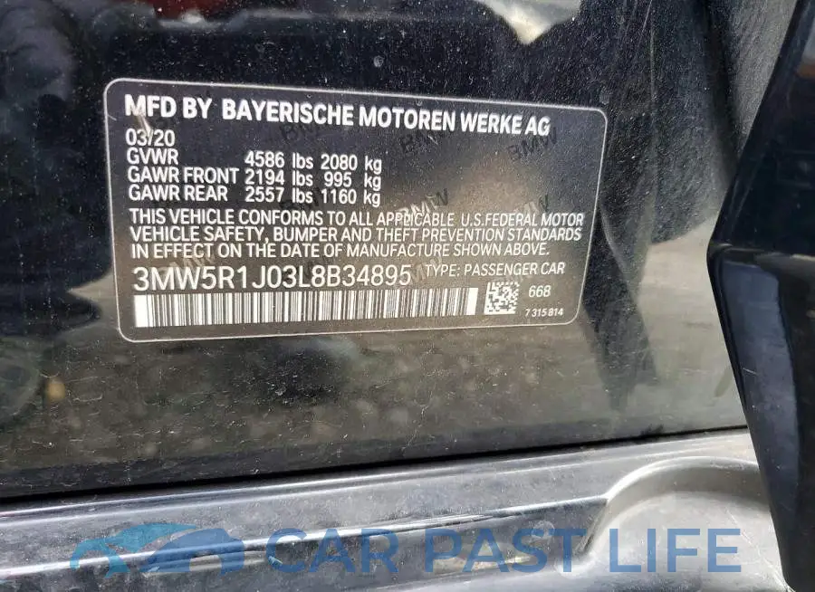 3MW5R1J03L8B34895# 12