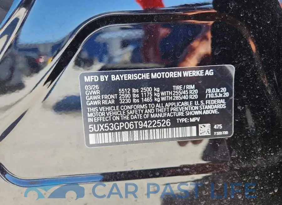 5UX53GP06T9422526# 14