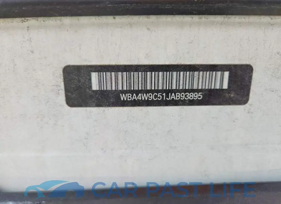 WBA4W9C51JAB93895# 12