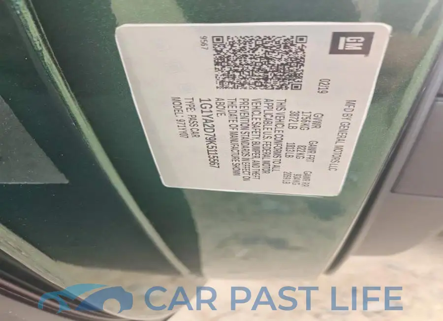 1G1YA2D79K5115567# 13