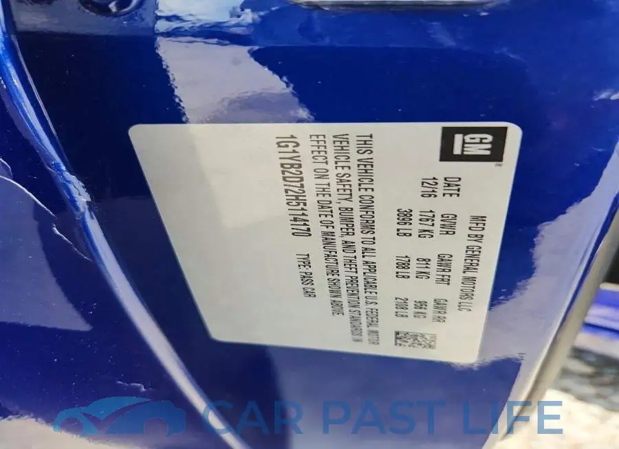 1G1YB2D72H5114170# 13