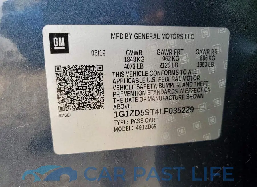 1G1ZD5ST4LF035229# 12