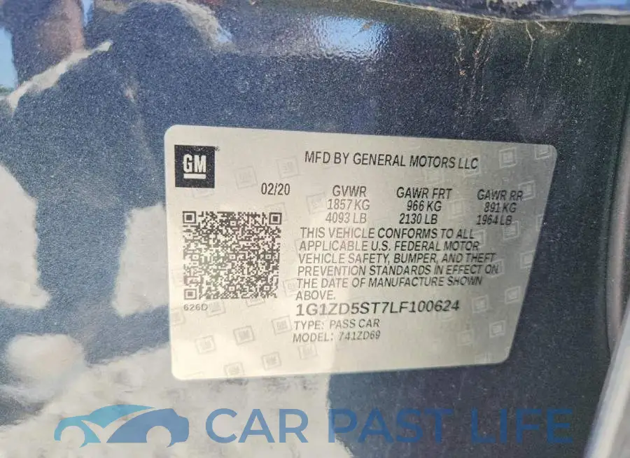 1G1ZD5ST7LF100624# 12
