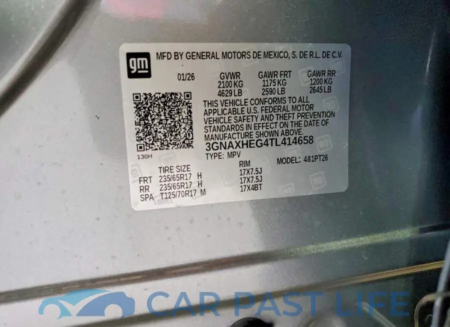 3GNAXHEG4TL414658# 13