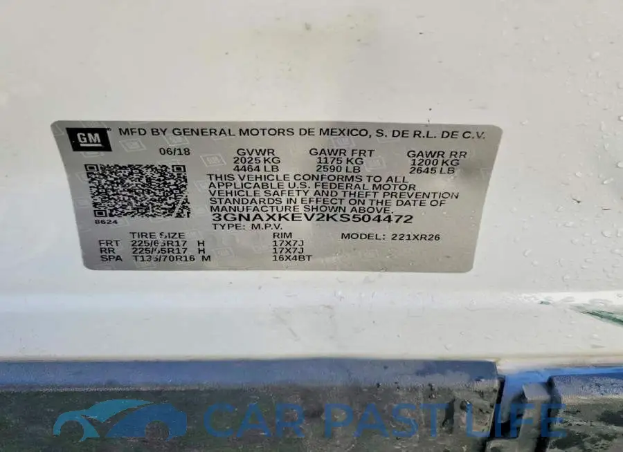 3GNAXKEV2KS504472# 14
