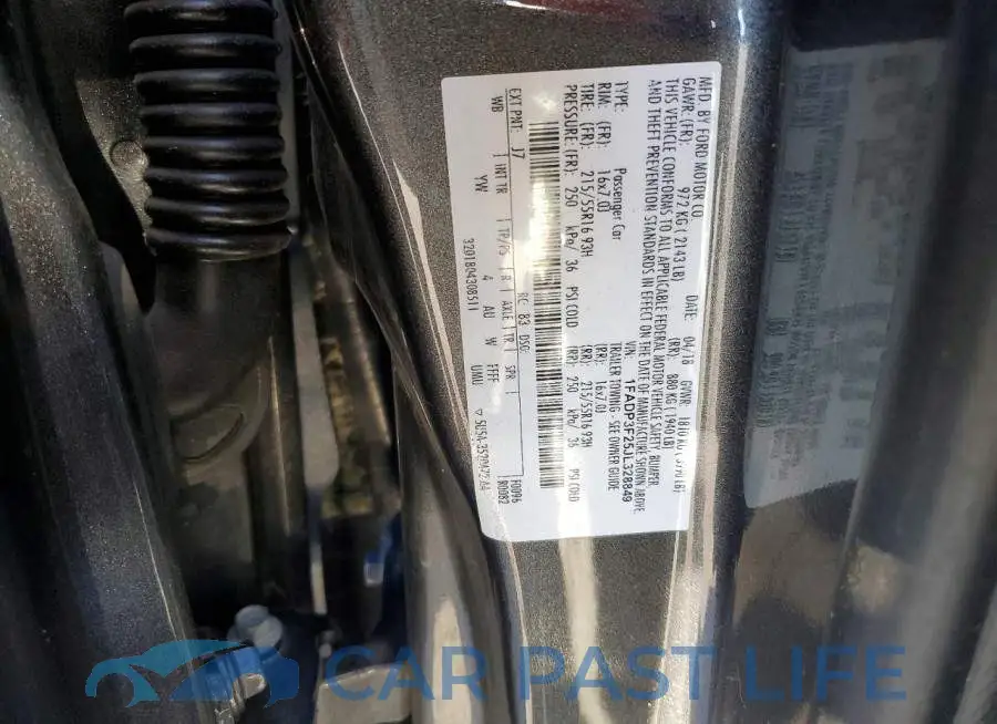 1FADP3F25JL328849# 13