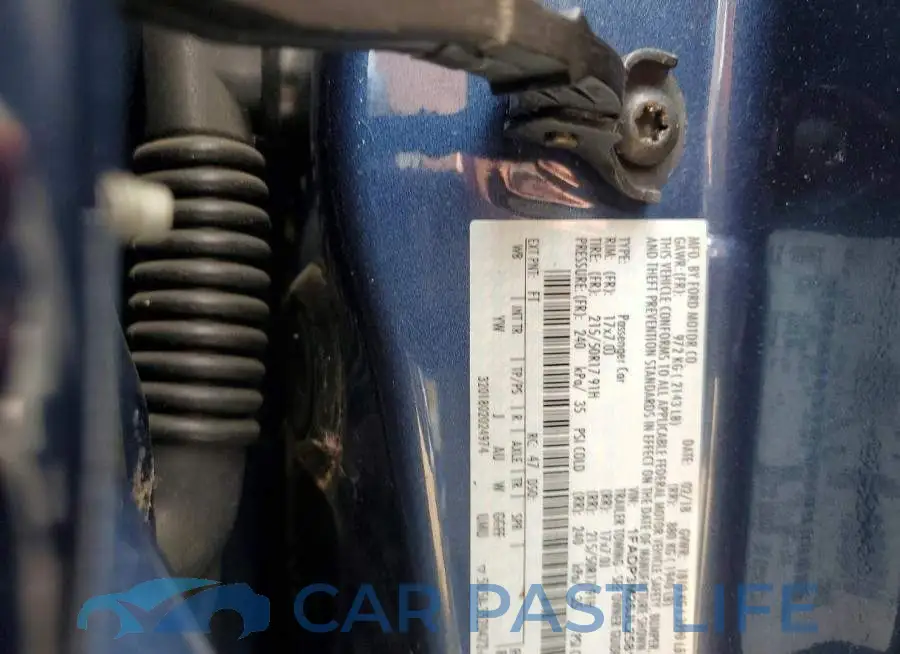 1FADP3M26JL258104# 12