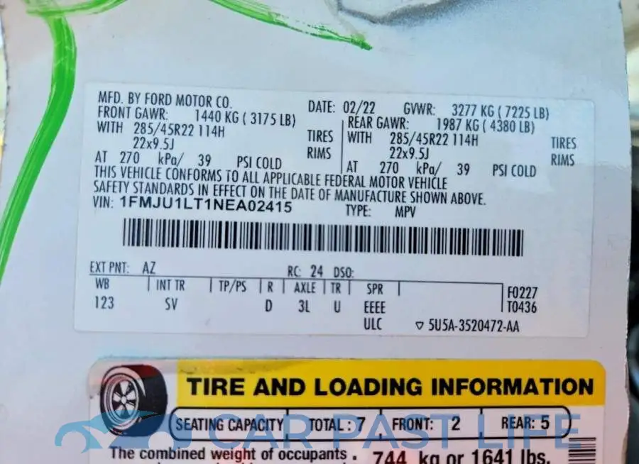 1FMJU1LT1NEA02415# 14