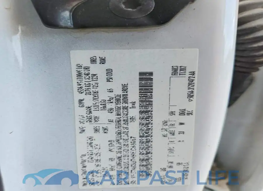 1FT7W2BT9HEC61657# 12