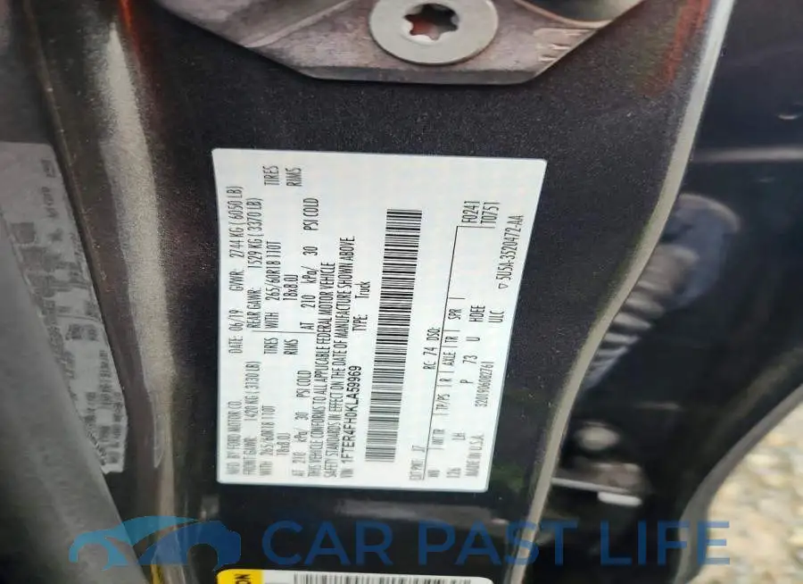 1FTER4FH0KLA59969# 12