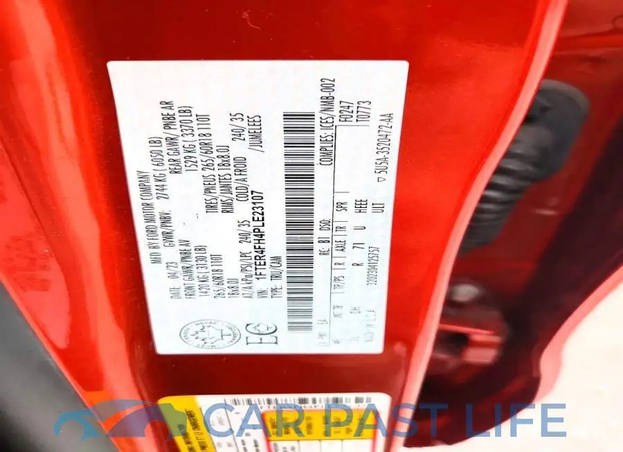 1FTER4FH4PLE23107# 12