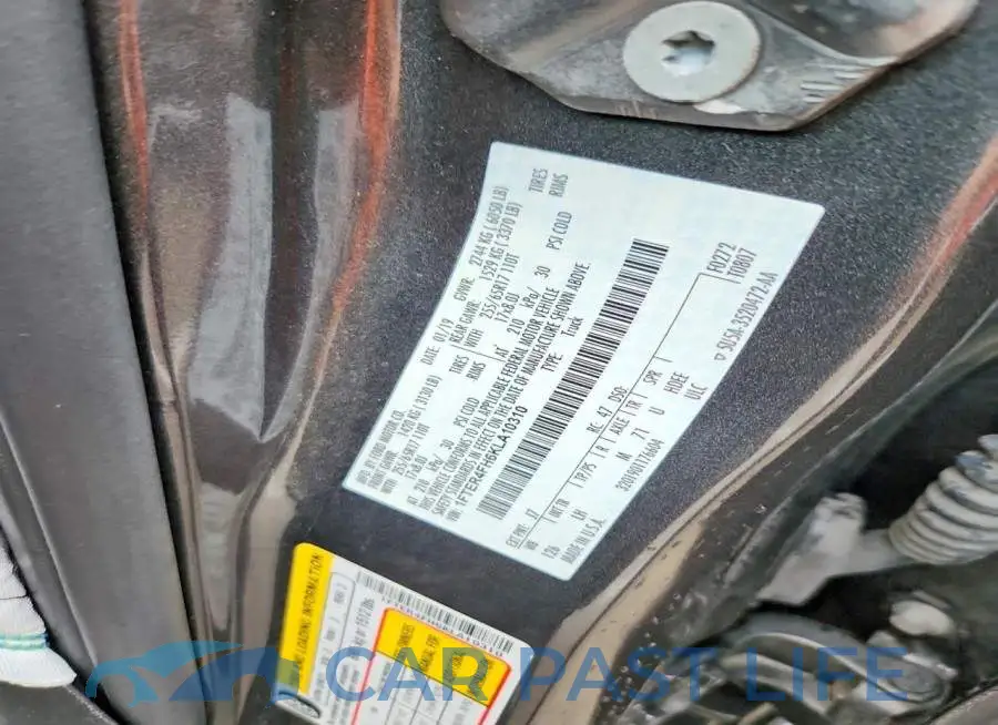 1FTER4FH6KLA10310# 12