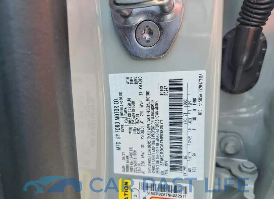 3FMCR9C67NRD82571# 13