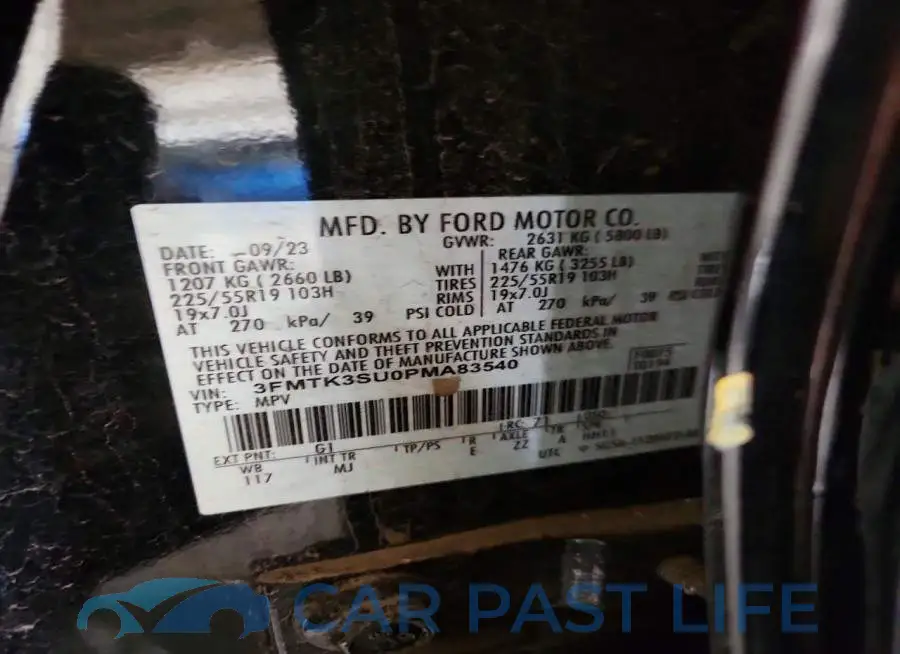 3FMTK3SU0PMA83540# 13