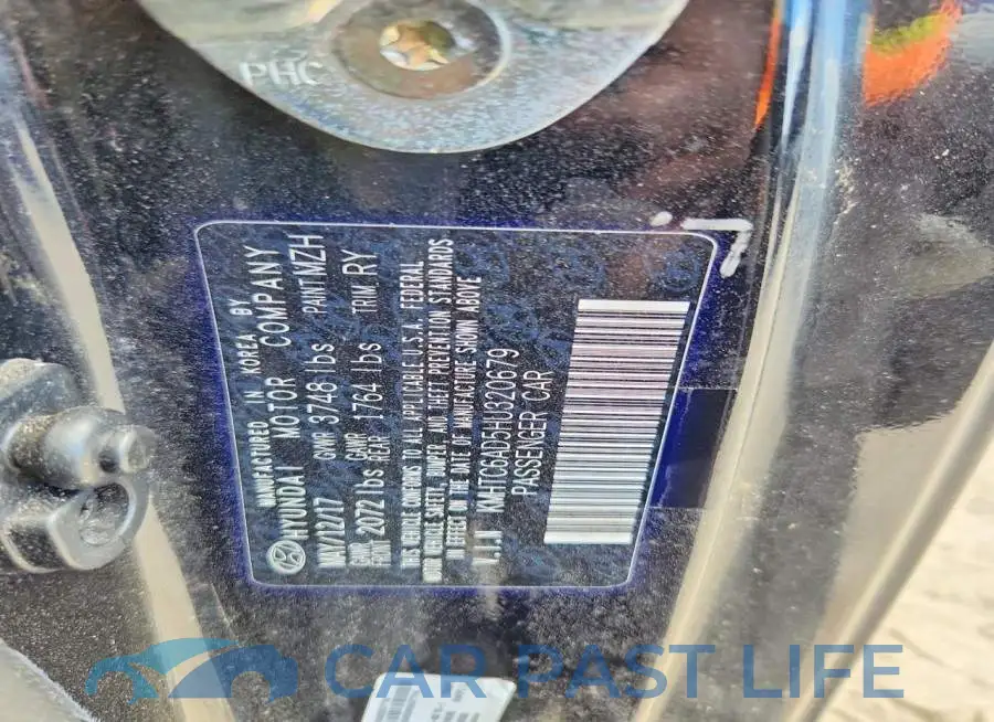 KMHTC6AD5HU320679# 12