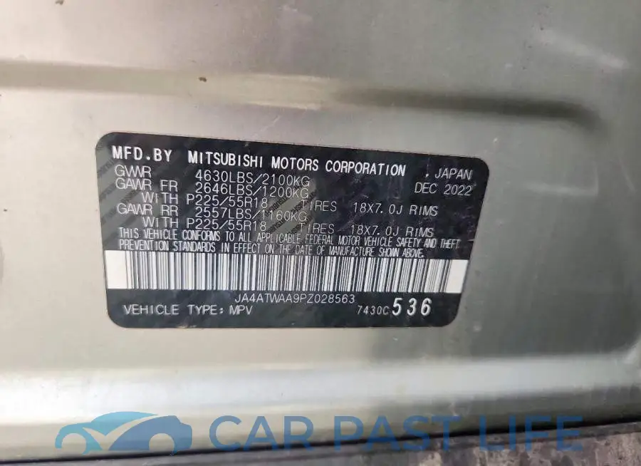 JA4ATWAA9PZ028563# 14