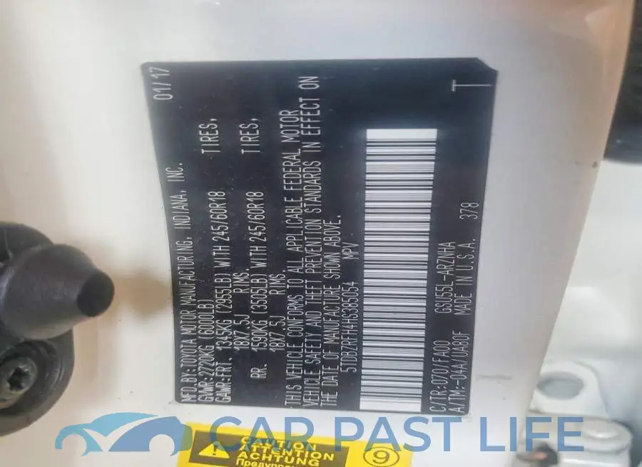 5TDBZRFH4HS385054# 13