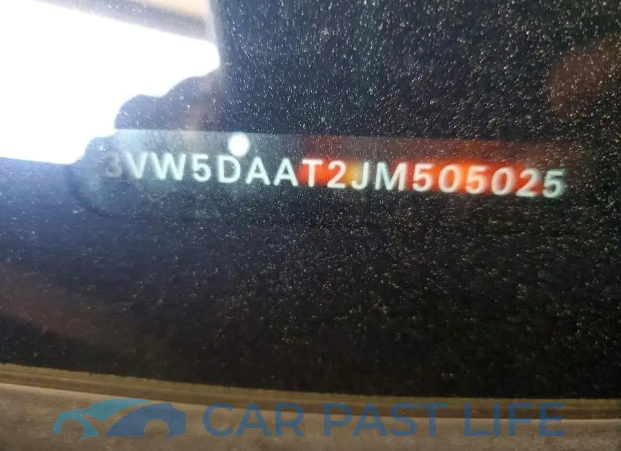 3VW5DAAT2JM505025# 12