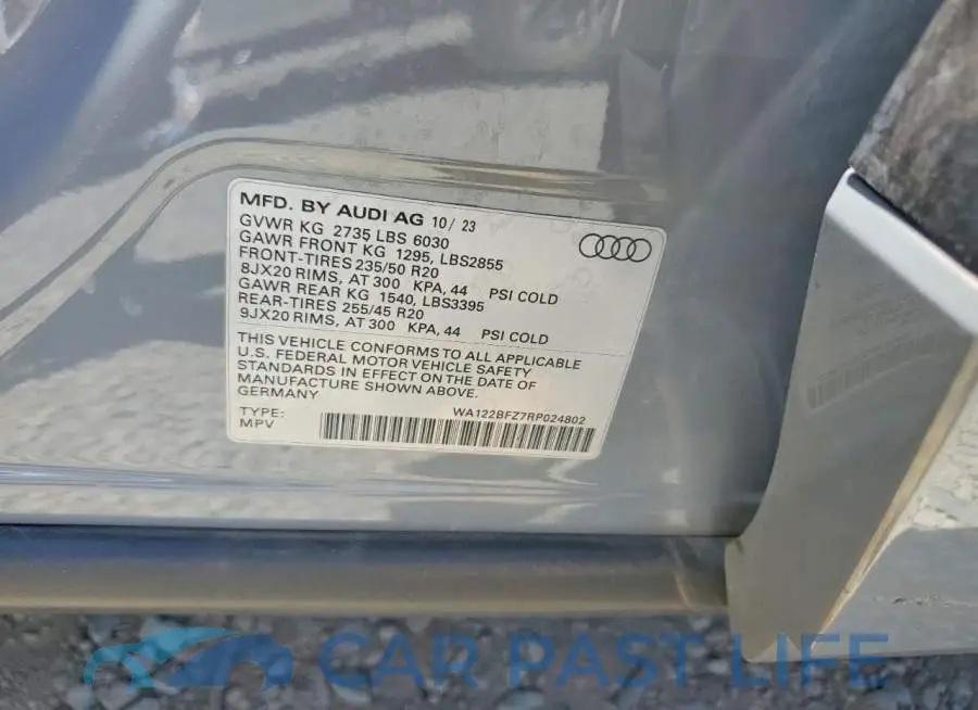 WA122BFZ7RP024802# 13