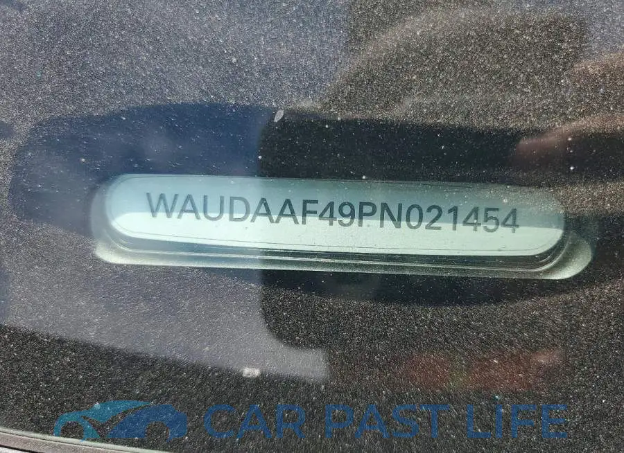 WAUDAAF49PN021454# 12