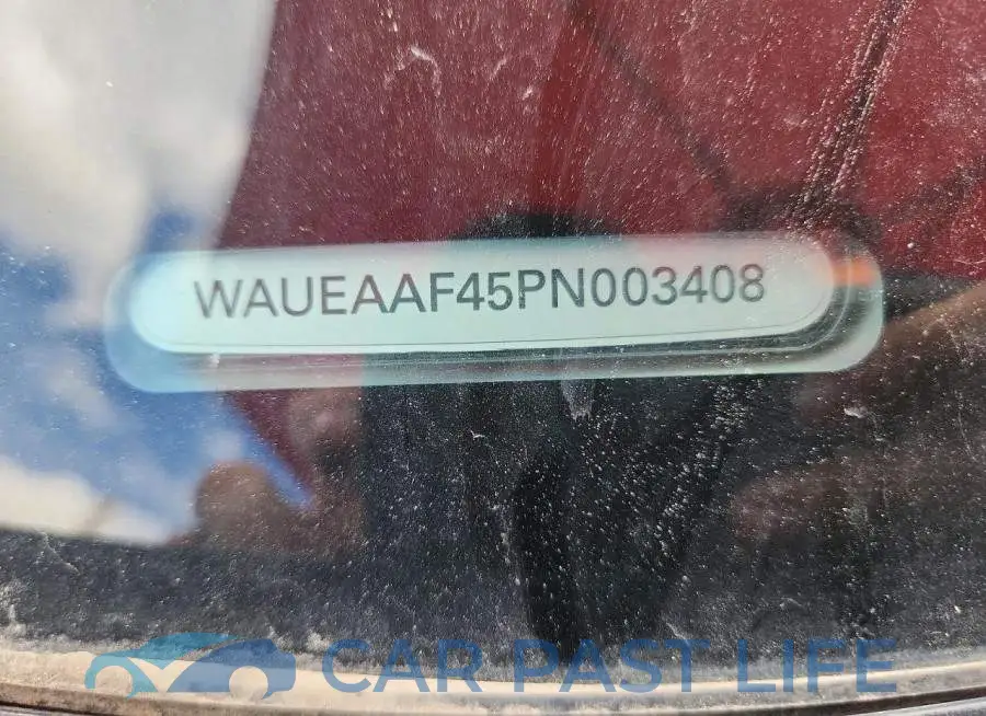 WAUEAAF45PN003408# 13
