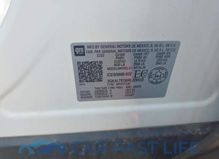 3GKALTEG6RL226518# 10